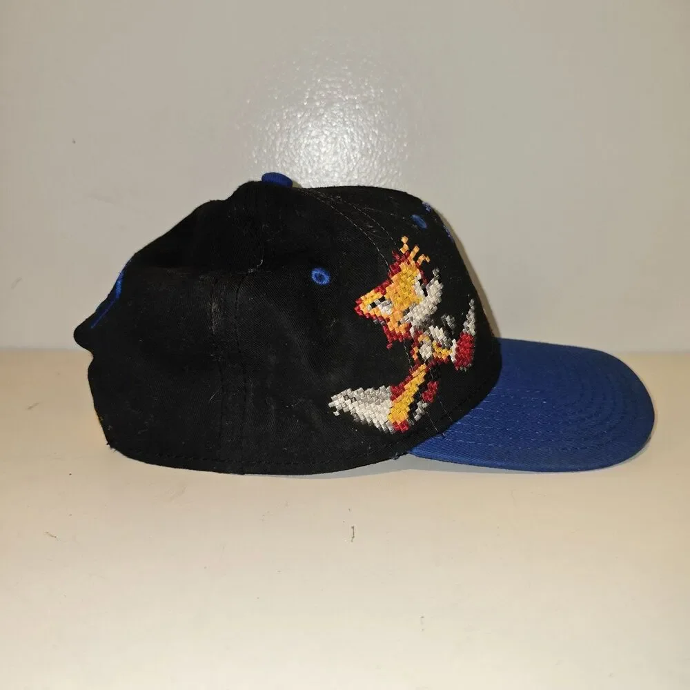 Sonic The Hedgehog Think Fast SEGA Pixel Snapback Cap Hat
